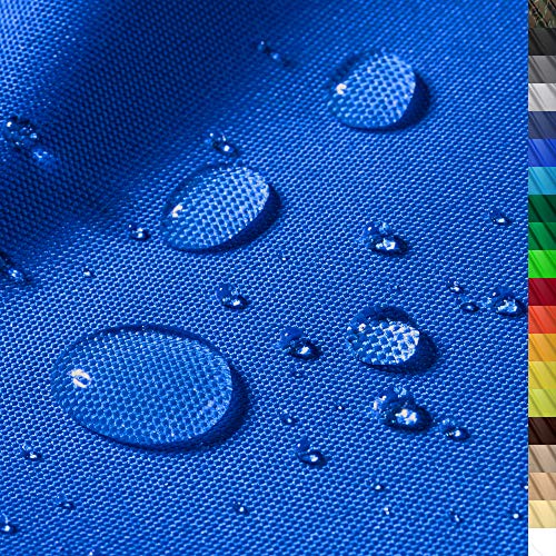 1buy3 – wasserdichter Polyesterstoff “Monaco” mit 12.000mm Wassersäule für Zelte, Abdeckplanen, Bezüge, Outdoorbekleidung & Co – Maße 500x160cm – reißfest & pflegeleicht (Farbe 15 / Blau) von 1buy3