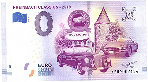 0 Euro Schein Deutschland · Rheinbach Classics · Souvenir o Null € Banknote von 2 EURO COMMEMORATIVI
