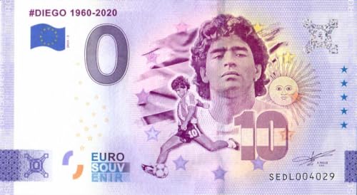 0 Euro Schein Italien · Diego III · Souvenir o Null € Banknote von 2 EURO COMMEMORATIVI
