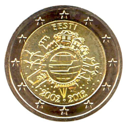2 Euro Münze Estland 2012 EBG Sondermünze EE12EB06 von 2 EURO COMMEMORATIVI