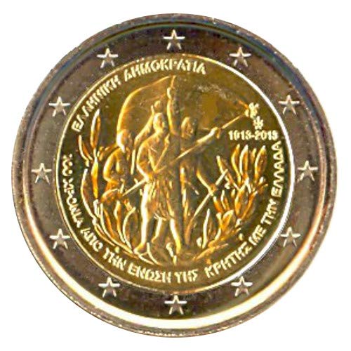 2 Euro Münze Griechenland 2013 Kreta Sondermünze GM Gedenkmünze GR13KR49 von 2 EURO COMMEMORATIVI