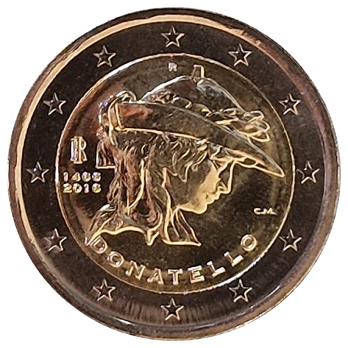 2 Euro Münze Italien 2016 Donatello Sondermünze Gedenkmünze IT16DN17 von 2 EURO COMMEMORATIVI