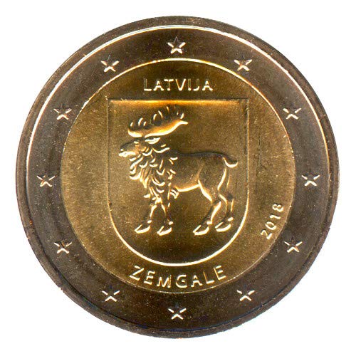 2 Euro Münze Lettland 2018 Zemgale Sondermünze Gedenkmünze LV18ZE14 von 2 EURO COMMEMORATIVI
