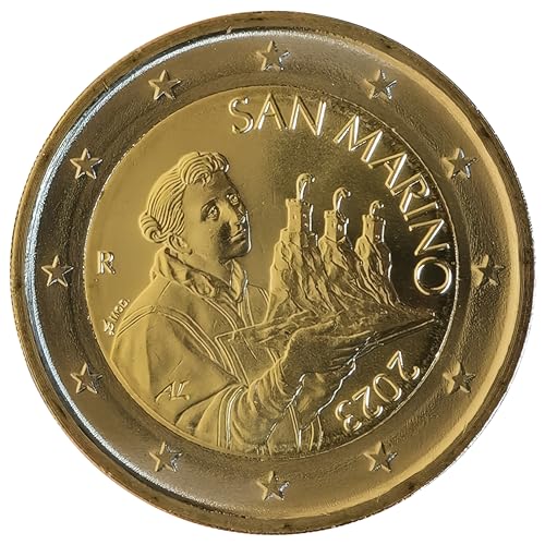 2 Euro Münze San Marino 2023 Kursmünze SM23KM03 von 2 EURO COMMEMORATIVI
