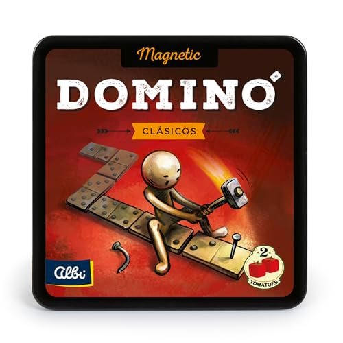 2Tomatoes Games | Magnetisches Domino | Klassisches Brettspiel mit Magnetkarten, tragbar und stabil, ideal für Reisen, 2 Spieler, Spanisch 2Tomatoes Games | Magnetisches Domino | Klassisches Brettspiel mit Magnetkarten, tragbar und stabil, ideal für Reisen, 2 Spieler, Spanisch von 2 Tomatoes Games