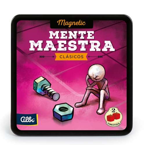 2Tomatoes Games | Meister Geist | Logik-Brettspiel | Magnetisches Spiel | 2 Spieler | Abzug und Strategie | enthält 60 Scheiben und 40 Stimmwirbel | ab 8 Jahren | Spanisch 2Tomatoes Games | Meister Geist | Logik-Brettspiel | Magnetisches Spiel | 2 Spieler | Abzug und Strategie | enthält 60 Scheiben und 40 Stimmwirbel | ab 8 Jahren | Spanisch von 2 Tomatoes Games