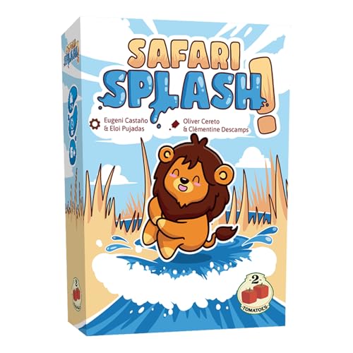 2Tomatoes Games | Safari Splash | Interaktives Brettspiel | Den wildesten Fluss der Savanne hinunter | Spannendes Abenteuer | 2-5 Spieler | Englisch, Französisch, Deutsch und Spanisch | Thema: Tiere 2Tomatoes Games | Safari Splash | Interaktives Brettspiel | Den wildesten Fluss der Savanne hinunter | Spannendes Abenteuer | 2-5 Spieler | Englisch, Französisch, Deutsch und Spanisch | Thema: Tiere von 2 Tomatoes Games