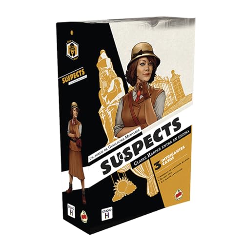 2Tomatoes Games | Suspects | Kooperatives Kartenspiel | Mystery und Polizeiforschung | Werden Sie Detektiv und lösen Sie die komplexen Geheimnisse der 30er Jahre, Spanisch | 1-6 Spieler 2Tomatoes Games | Suspects | Kooperatives Kartenspiel | Mystery und Polizeiforschung | Werden Sie Detektiv und lösen Sie die komplexen Geheimnisse der 30er Jahre, Spanisch | 1-6 Spieler von 2 Tomatoes Games