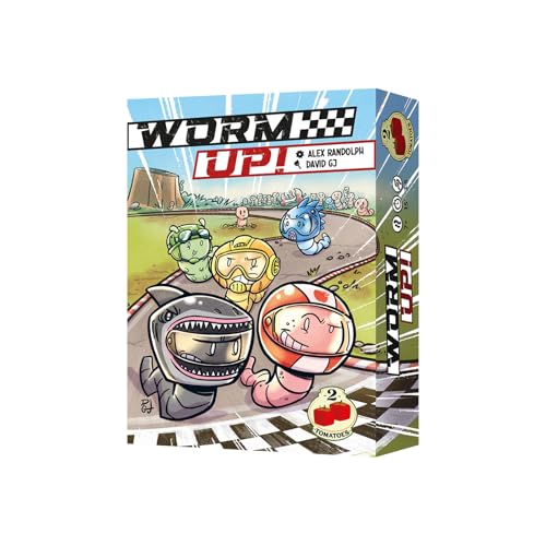 2Tomatoes Games | Worm Up! | JOC de Taula Familiar amb Tauler | Cucs amb Strategie, Engany i Molta Spaß | 3-5 Spieler | Katalanisch | Themen: Animals, Curses i Natura 2Tomatoes Games | Worm Up! | JOC de Taula Familiar amb Tauler | Cucs amb Strategie, Engany i Molta Spaß | 3-5 Spieler | Katalanisch | Themen: Animals, Curses i Natura von 2 Tomatoes Games