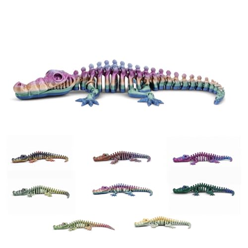 200 Bewegliche Krokodil-Figur. Dino-Spielzeug ab 5 Jahren. 3D-gedrucktes Spielzeug. Gelenkfiguren fürs Setup. Größe M 200 Bewegliche Krokodil-Figur. Dino-Spielzeug ab 5 Jahren. 3D-gedrucktes Spielzeug. Gelenkfiguren fürs Setup. Größe M von 200