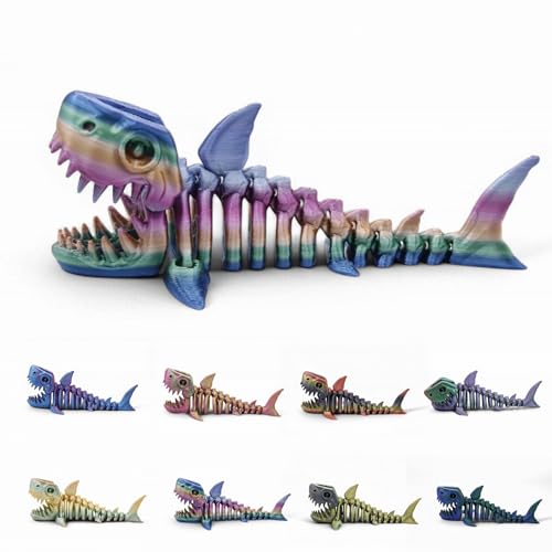 200 Bewegliche Megalodon-Figur. Dino-Spielzeug ab 5 Jahren. 3D-gedrucktes Spielzeug. Gelenkfiguren fürs Setup. Größe M 200 Bewegliche Megalodon-Figur. Dino-Spielzeug ab 5 Jahren. 3D-gedrucktes Spielzeug. Gelenkfiguren fürs Setup. Größe M von 200