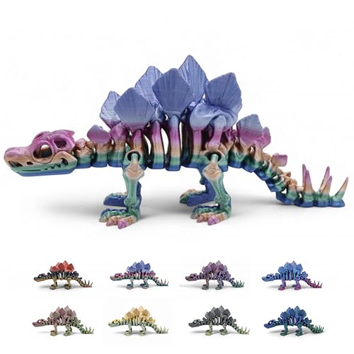200 Bewegliche Stegosaurus-Figur. Dino-Spielzeug ab 5 Jahren. 3D-gedrucktes Dinosaurier-Spielzeug. Gelenkfiguren fürs Setup. Größe M 200 Bewegliche Stegosaurus-Figur. Dino-Spielzeug ab 5 Jahren. 3D-gedrucktes Dinosaurier-Spielzeug. Gelenkfiguren fürs Setup. Größe M von 200