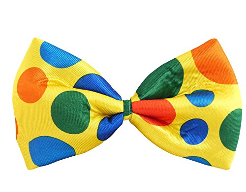 21Fashion Gay Pride Regenbogen Schmuck Hüte Abzeichen Armband Perücke LGBT Parade Party Zubehör (Clown Fliege) von 21Fashion