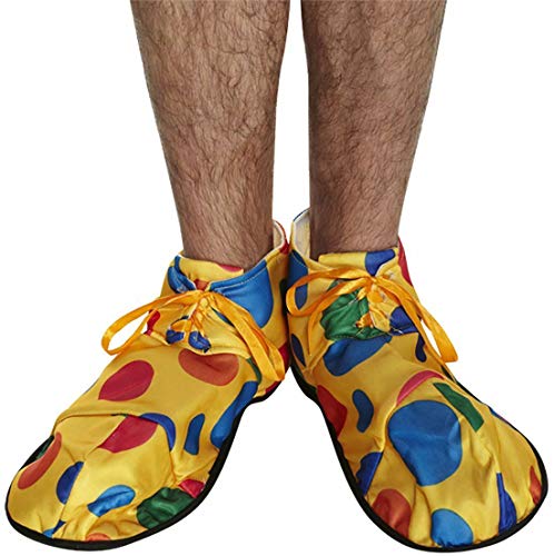 21Fashion Gay Pride Regenbogen Schmuck Hüte Abzeichen Armband Perücke LGBT Parade Party Zubehör (Clown Schuhe) von 21Fashion
