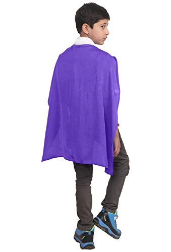 21Fashion Halloween Deluxe Satin Umhang Kinder Junggesellenabschied Verkleidung Zubehör Lila 101,6 cm 21Fashion Halloween Deluxe Satin Umhang Kinder Junggesellenabschied Verkleidung Zubehör Lila 101,6 cm von 21Fashion