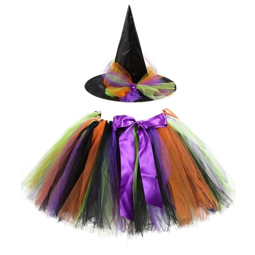 23GUANYI Hexenkostüm Halloween Kostüm Hexe (Farbig) von 23GUANYI