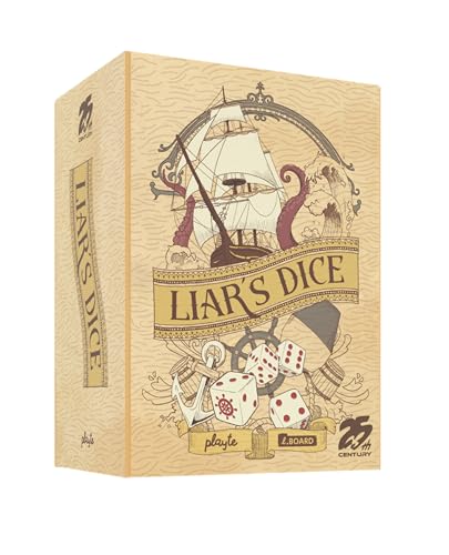 25th Century Games, Liars Dice – für Kinder ab 8 Jahren, 2 bis 6 Spieler von 25th Century Games