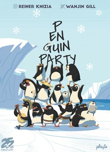 Pinguin-Party, süßes und lustiges Kartenspiel für 2 bis 6 Spieler, von Reiner Knizia 25th Century Games Pinguin-Party, süßes und lustiges Kartenspiel für 2 bis 6 Spieler, von Reiner Knizia 25th Century Games von 25th Century Games