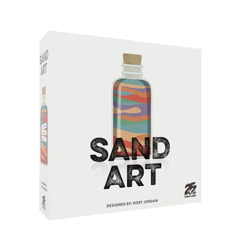 25th Century Games Sandkunst, Strategiespiel mit Farbmustern, ab 10 Jahren, für 2–4 Spieler, 25–45 Minuten Spielzeit von 25th Century Games