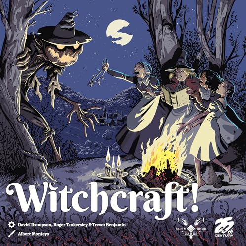 25th Century Games Witchcraft, Fast Playing Solitaire Card Game to Lead a Coven of Witches and Save The Village von 25th Century Games