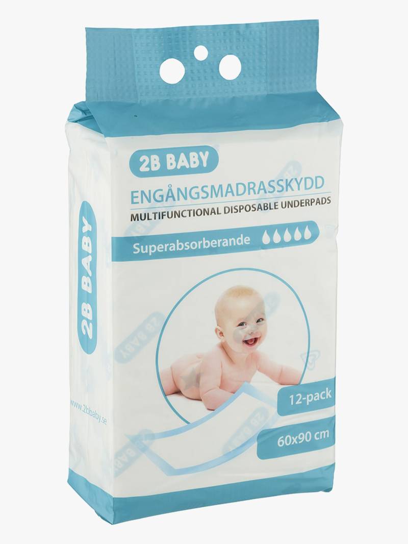 2B Baby Matratzenbezug 60x90cm 12er-Pack von 2B Baby