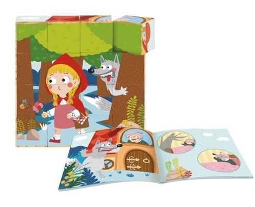 2Kids Toys Kinderholzwürfel Rotkäppchen von 2Kids Toys