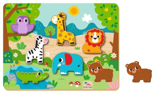 2Kids Toys Setzpuzzle Tiere von 2Kids Toys