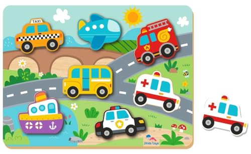 2Kids Toys Setzpuzzle Verkehrsmittel von 2Kids Toys