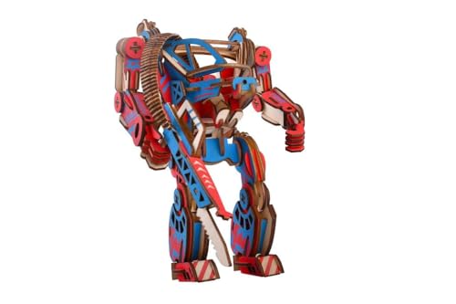 2Kids Toys Woodcraft Hölzernes 3D Puzzle Powersuit Farbe von 2Kids Toys