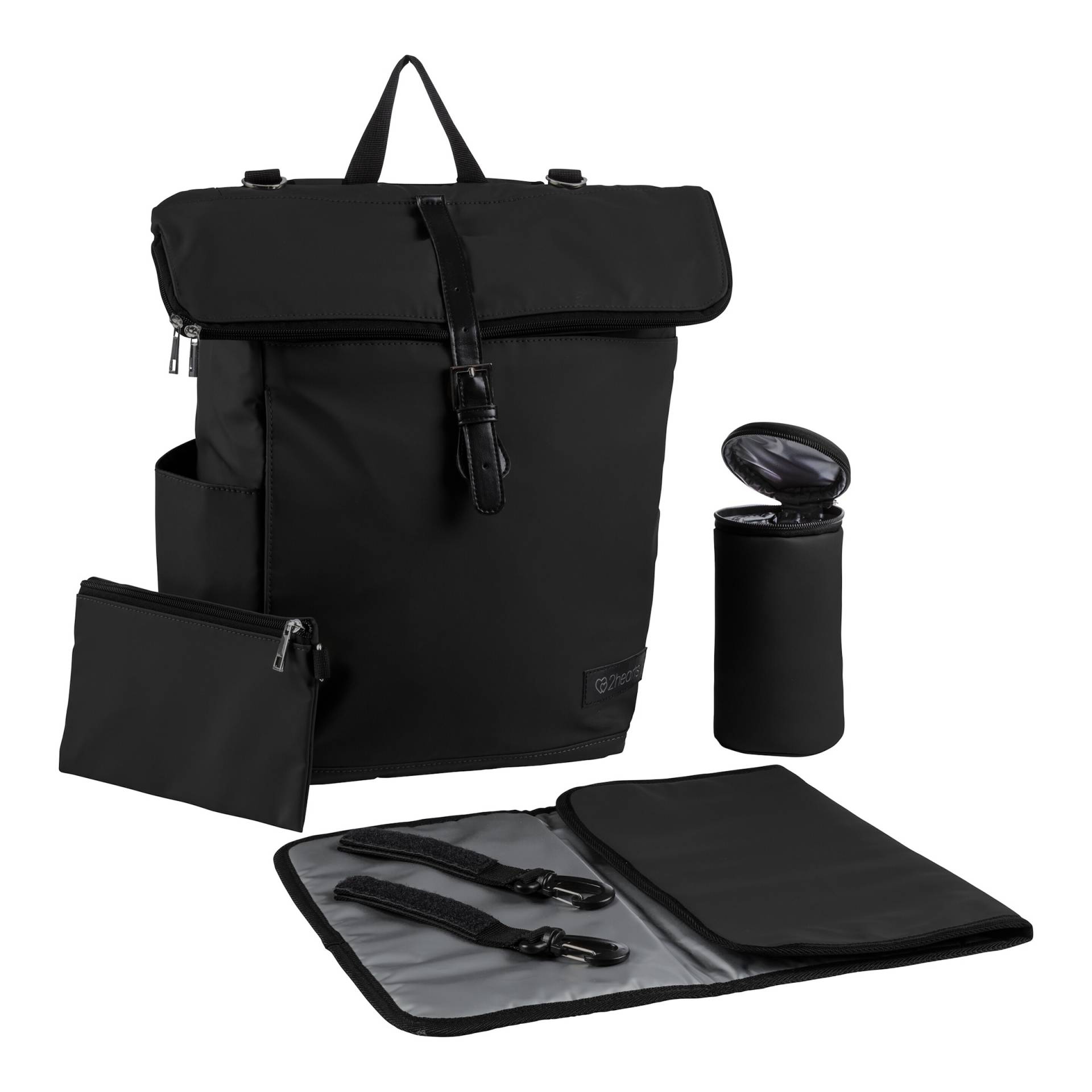 2hearts Wickelrucksack Rolltop von 2hearts