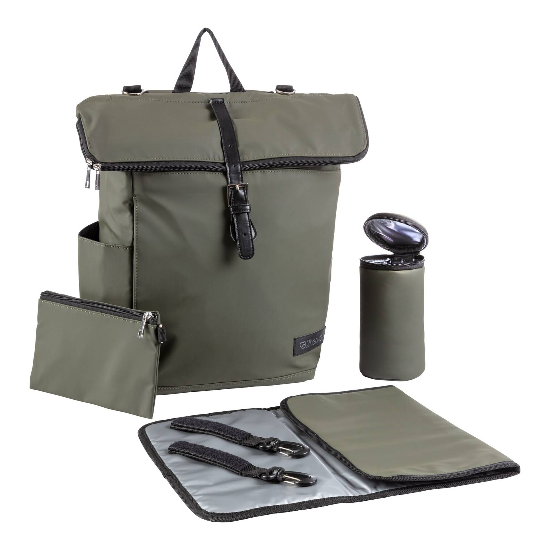 2hearts Wickelrucksack Rolltop von 2hearts