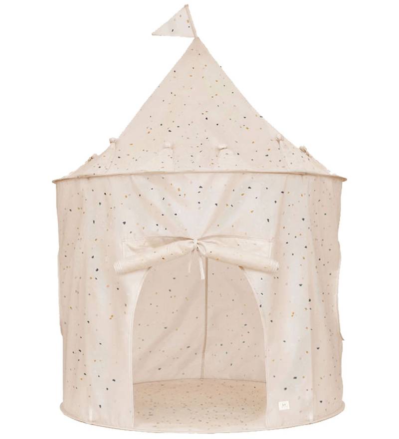 3 Sprouts Spielzelt - 100 x 135 cm - Terrazzo/Mandel - 3 Sprouts - One Size - Spielzelt von 3 Sprouts