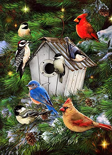 Vögel Auf Einem Baum 500 Teile Lernspiele Spaß Schwierig Puzzle Künstlerisches Puzzlespaß Kinder Familienpuzzle von 351