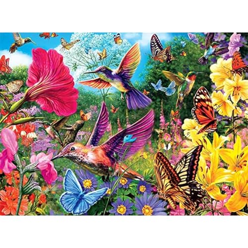 Vögel Und Schmetterlinge 500 Teile Schwierig Puzzle Klassische Lernspiele Wohnkultur Puzzle Umweltfreundliches Bilderrätsel von 351