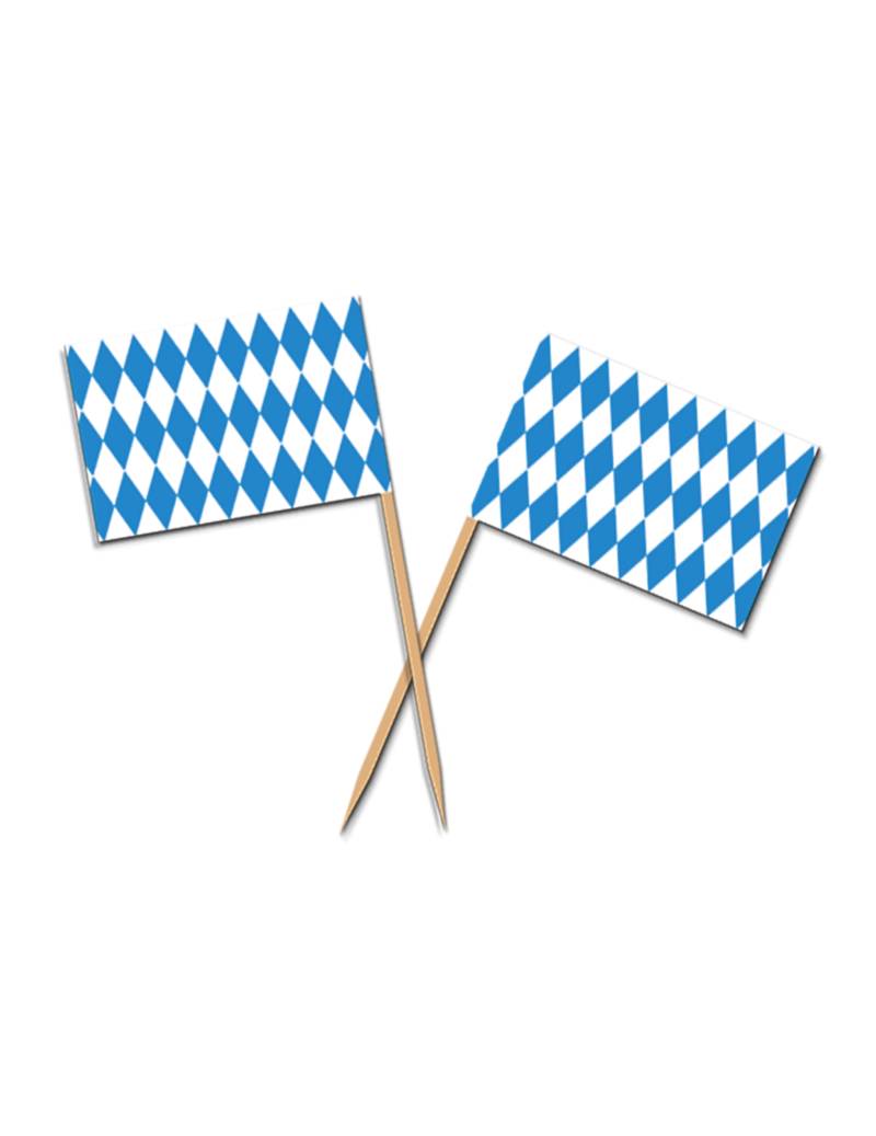Bayern-Partypicker Tisch-Deko 50 Stück von 360 DEGREES