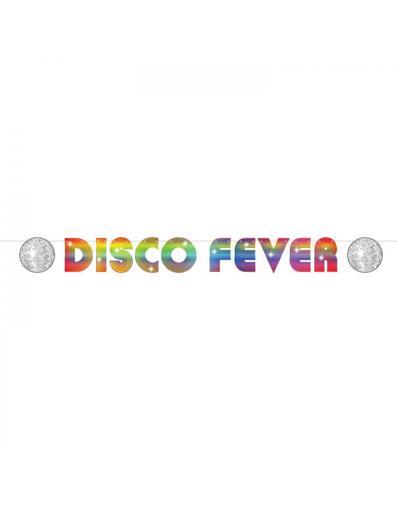 Disco-Fever Girlande bunt 15 x 213 cm von 360 DEGREES
