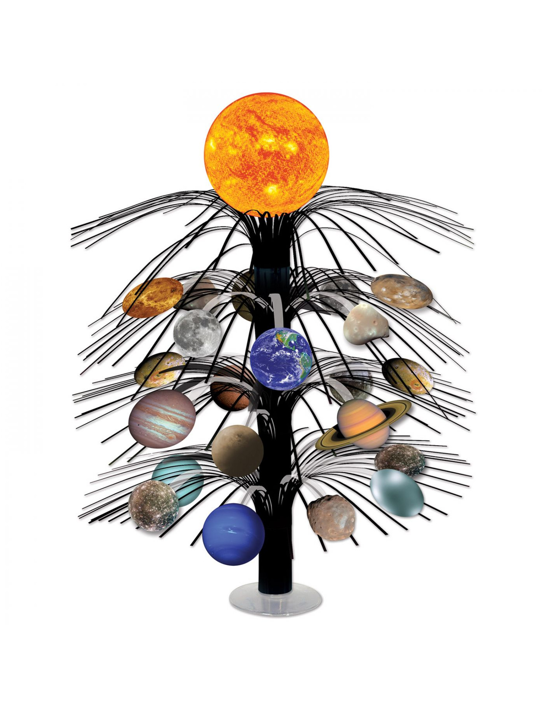 Planeten-Deko Weltall-Tischdeko bunt 45 cm Planeten-Deko Weltall-Tischdeko bunt 45 cm von 360 DEGREES