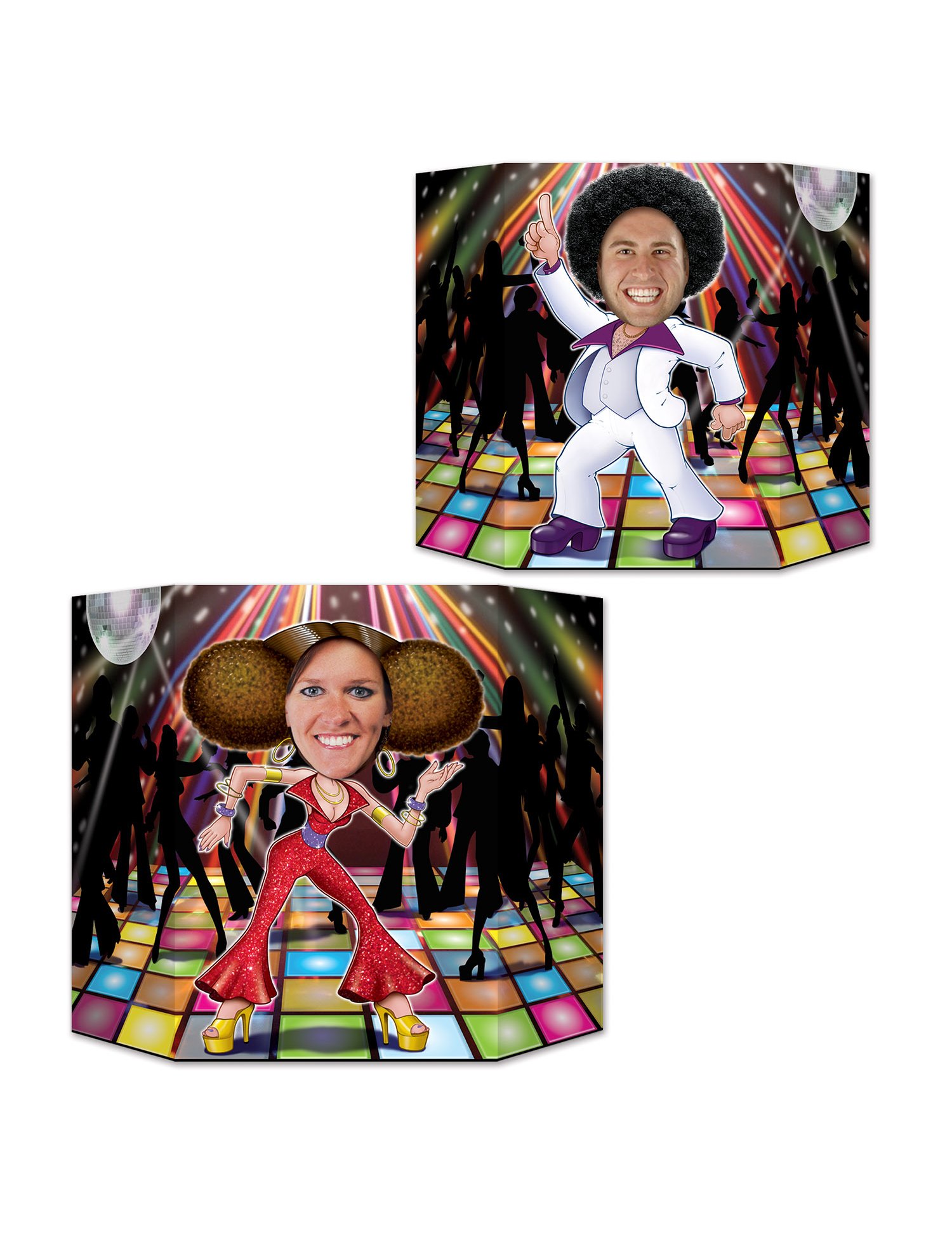 Raumdekoration Disco bunt 94x64cm Raumdekoration Disco bunt 94x64cm von 360 DEGREES