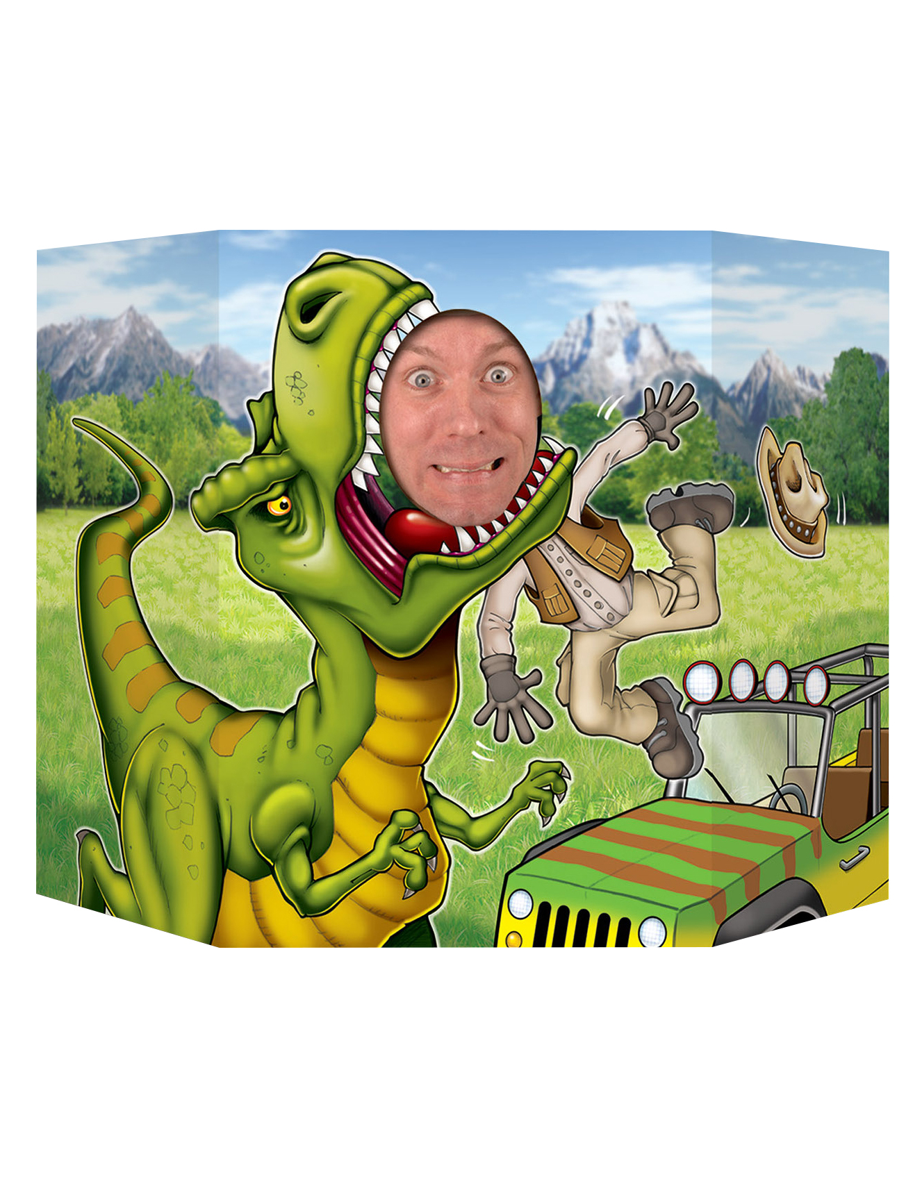 Stand-Tafel mit Dinosaurier-Motiv Stand-Tafel mit Dinosaurier-Motiv von 360 DEGREES