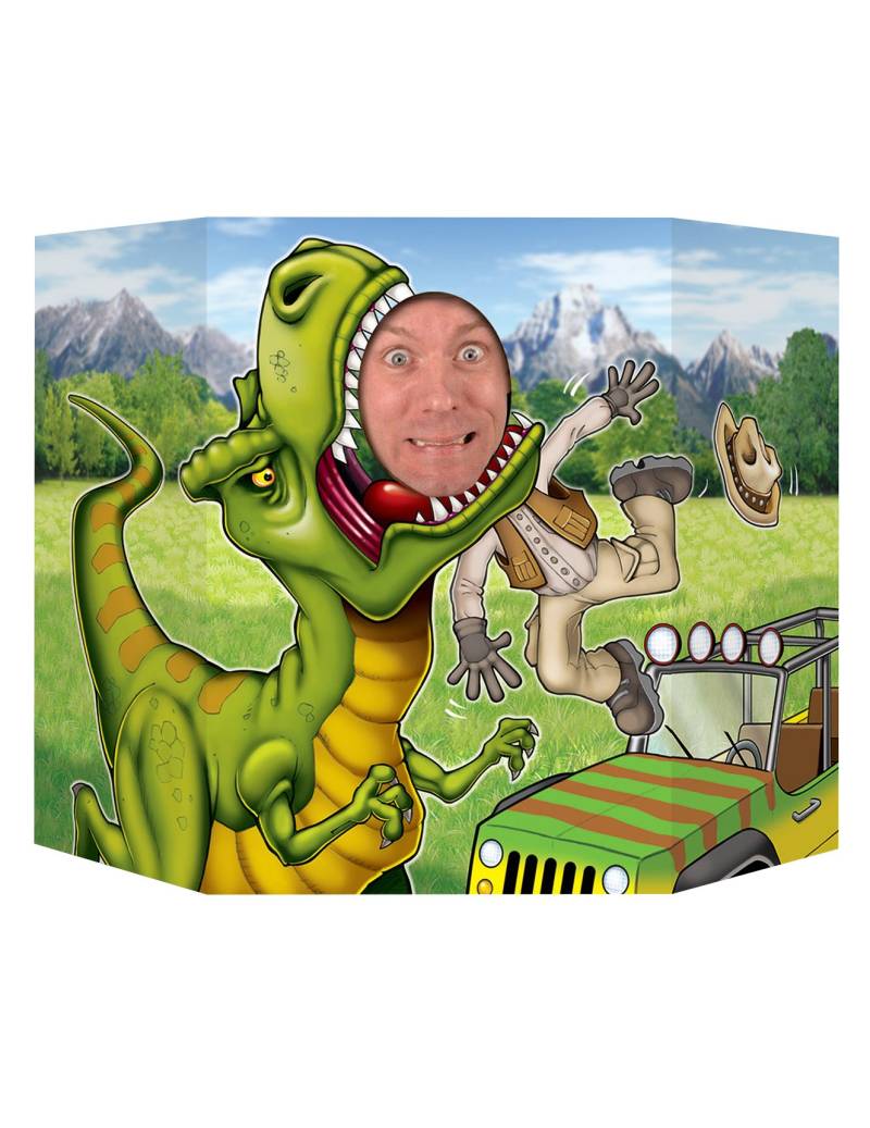 Stand-Tafel mit Dinosaurier-Motiv von 360 DEGREES
