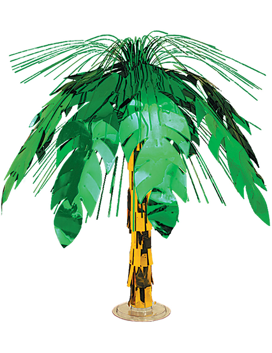 Tischdeko Hawaii Palme grün-braun 46cm Tischdeko Hawaii Palme grün-braun 46cm von 360 DEGREES