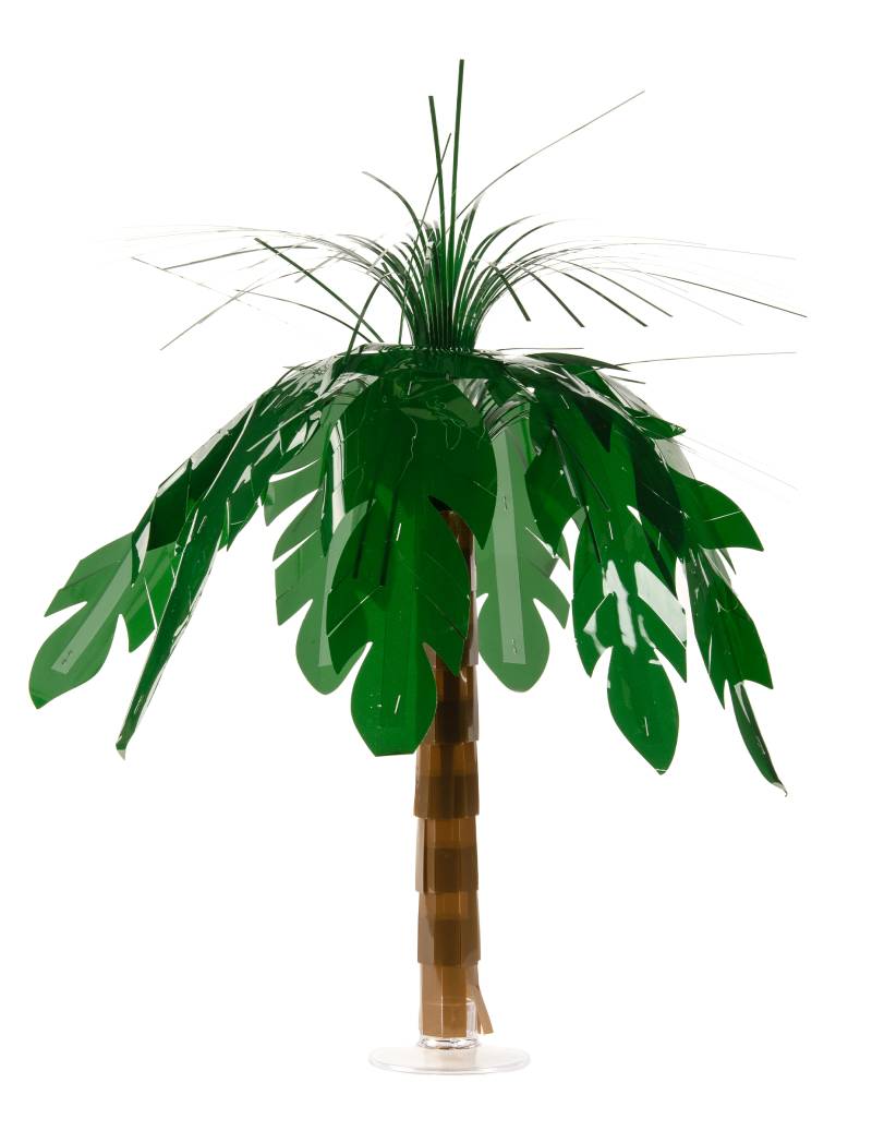 Tischdeko Palme grün-braun 45,7cm von 360 DEGREES