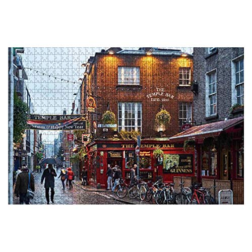 385 Jigsaw Puzzle 1000 Stück Die Temple Bar Tiere Puzzles Mehrfarbig Realistisch Experte Puzzle für Erwachsene Familienspiele Holzpuzzle 75cm x 50cm 1000 Teile 1 Set 1000 Stück ab 7 Jahren von 385