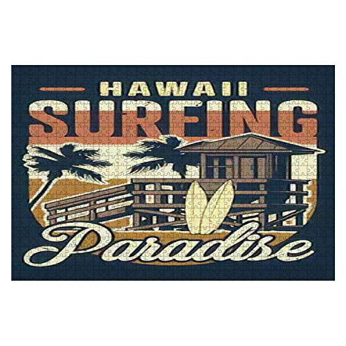 Puzzle 1000 Teile Buntes Vintage Hawaii Surfkonzept Mit House of Surf Club Puzzlesets Dekompression Mehrfarbig Puzzle Für Kinder Einzigartiges Design Kinderpuzzle Puzzle 1000 Teile Buntes Vintage Hawaii Surfkonzept Mit House of Surf Club Puzzlesets Dekompression Mehrfarbig Puzzle Für Kinder Einzigartiges Design Kinderpuzzle von 385
