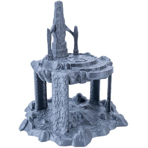 3D Vikings Elfenreich - Schwebende Insel mit Ritualaltar, Maßstab 28/32mm von 3D Vikings