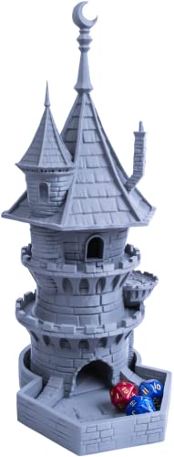 3D Vikings Zauberer Würfelturm, Perfekter Würfelturm für Dungeons and Dragons, Tabletop RPG, Miniaturspiele und Brettspiele von 3D Vikings