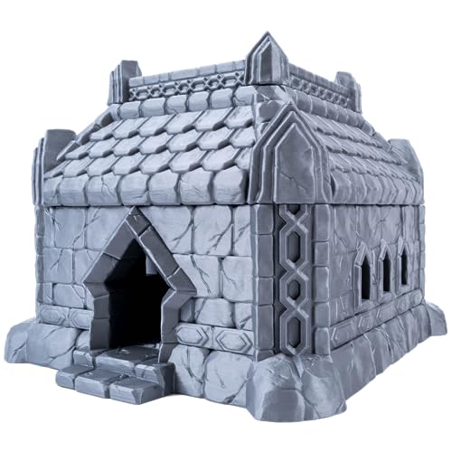 3D Vikings Zwergsiedler – Hausgelände, perfekt für Zwerg-Tisch-RPGs, Kriegsspiele und Fantasy-Brettspiele von 3D Vikings