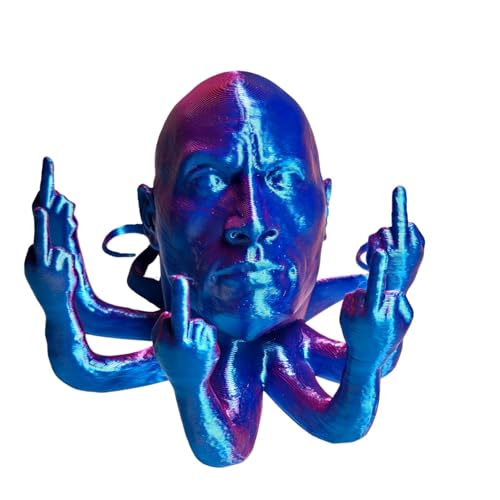 3DByEma The Rock 5 Finger Octopus Toy Rocktopus Fidget Toy Model Johnson Wrestling Collectible Stress Relief Octopus Fun Desk Decor for WWE Fans 3DByEma The Rock 5 Finger Octopus Toy Rocktopus Fidget Toy Model Johnson Wrestling Collectible Stress Relief Octopus Fun Desk Decor for WWE Fans von 3DByEma