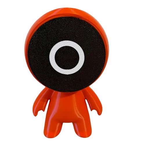 Vom Roten Soldaten inspirierte Action Circle Figur – Koreanische Drama-Serie Sammler-Spielzeug für Squid TV Fans & Kinder | Authentisches handgefertigtes Geschenk | Squid-Wächter mit Maske & Kreis-Sym von 3DByEma