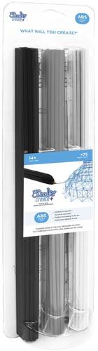 3Doodler AB-MONO-75 Create+ ABS Essential Mix Filament ABS 1.75mm Schwarz, Grau, Weiß 75St. von 3Doodler